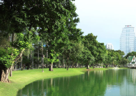 Lumpini Park - near The Residences, St. Regis Bangkok